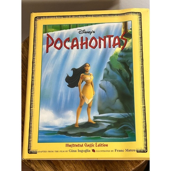 Disney's Pocahontas Illustrated Classic Edition 1st Edition 1st Print‎ - Picture 1 of 3